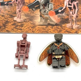 VTG Lego Star Wars Geonosian Fighter 4478 Complete w/ Minifigs 1 Replacement