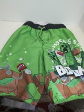 Boys Swim Trunks Minecraft Sz. 8