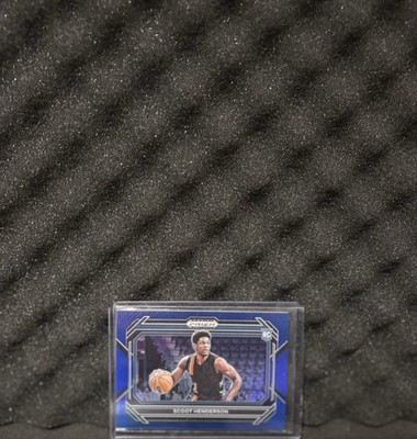 2023 Panini Prizm Draft Picks -Scoot Henderson #24 Blue Prizm Variations /199 RC