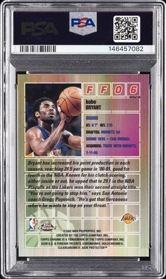 その他 2001 Topps Chrome refractor Kobe Bryant 2001 TOPPS CHROME KOBE BRYANT REFRACTOR PSA 9 MINT | eBay