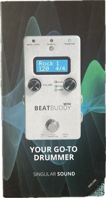 Singular Sound Beat Buddy Mini Drum Machine Pedal pre owned