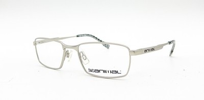 NEW ANIMAL ALO J02 COL.002 SILVER AUTHENTIC EYEGLASSES 48-16-130