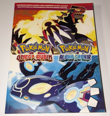 Pokémon Omega Rubin | Alpha Saphir Offizielles Lösungsbuch Guide Nintendo 3DS