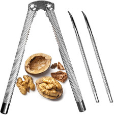 Nut Cracker Set, Nutcracker Tool, Lobster or Crab Cracker | Heavy Duty Metal Nut