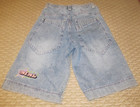 A.LAB Ether Blue Baggy Cargo Jeans "Expand Your Mind" Waistband Size 0 Skater — photo 3