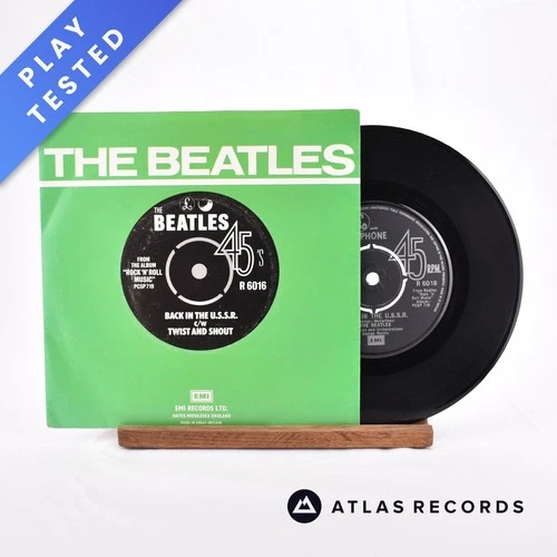 The Beatles - Back In The USSR / Twist And Shout - 7" Vinyl Record - VG+/EX