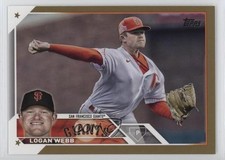 2023 Topps Series 2 Gold /2023 Logan Webb #368 vl4
