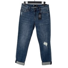 NWT Kut From The Kloth Mid Rise Catherine Boyfriend Jeans Size 2