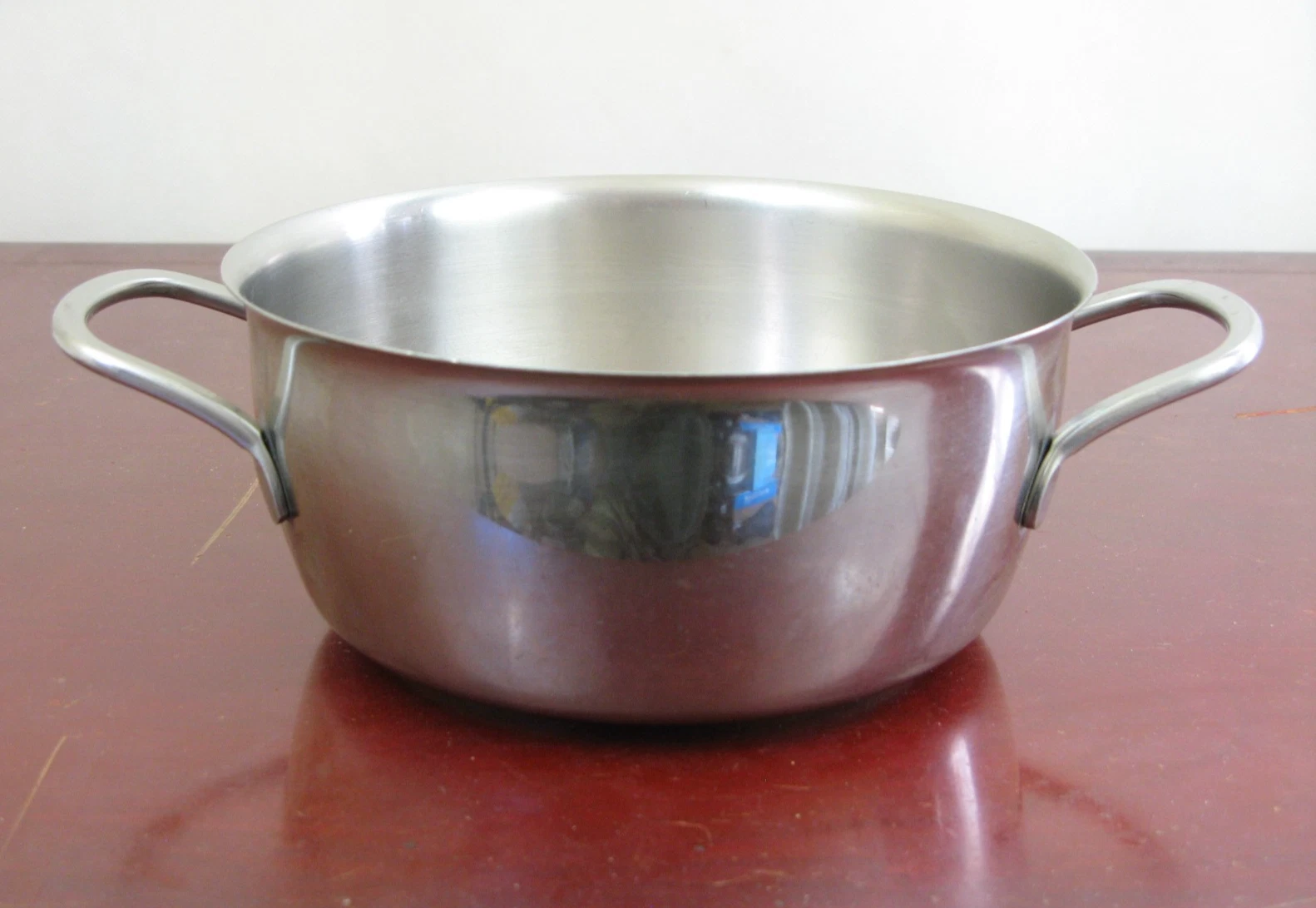Monix 1L Thick Disc Bottom Stainless Steel Sauce Pot Made In Spain 1 Small Dent