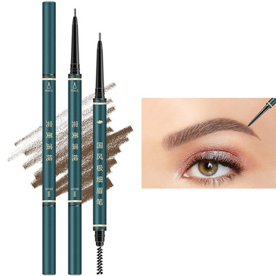 Eyebrow Pencil,3 PCS Waterproof Professional Makeup Micro Brow Pencil,Brow Kit w