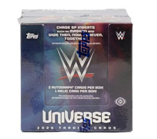 2025 Topps Universe WWE Hobby Box Sealed 2 Auto 1 Relic - Quantity Discount