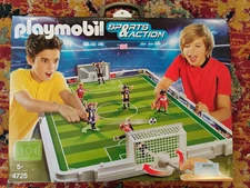 Playmobil 4725 Take Along Soccer Stadium Set + Figures Ages 5+ New in Box