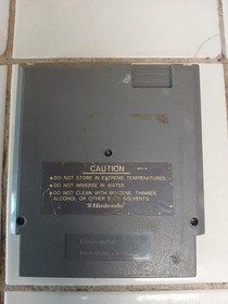 RBI Baseball  Gray Cartridge Grey - Authentic Nintendo NES - Tested & Works