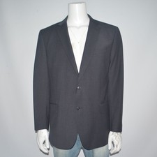 Mint BROOKS BROTHERS Regent Fit Explorer Stretch Wool Charcoal Suit Jacket 46R