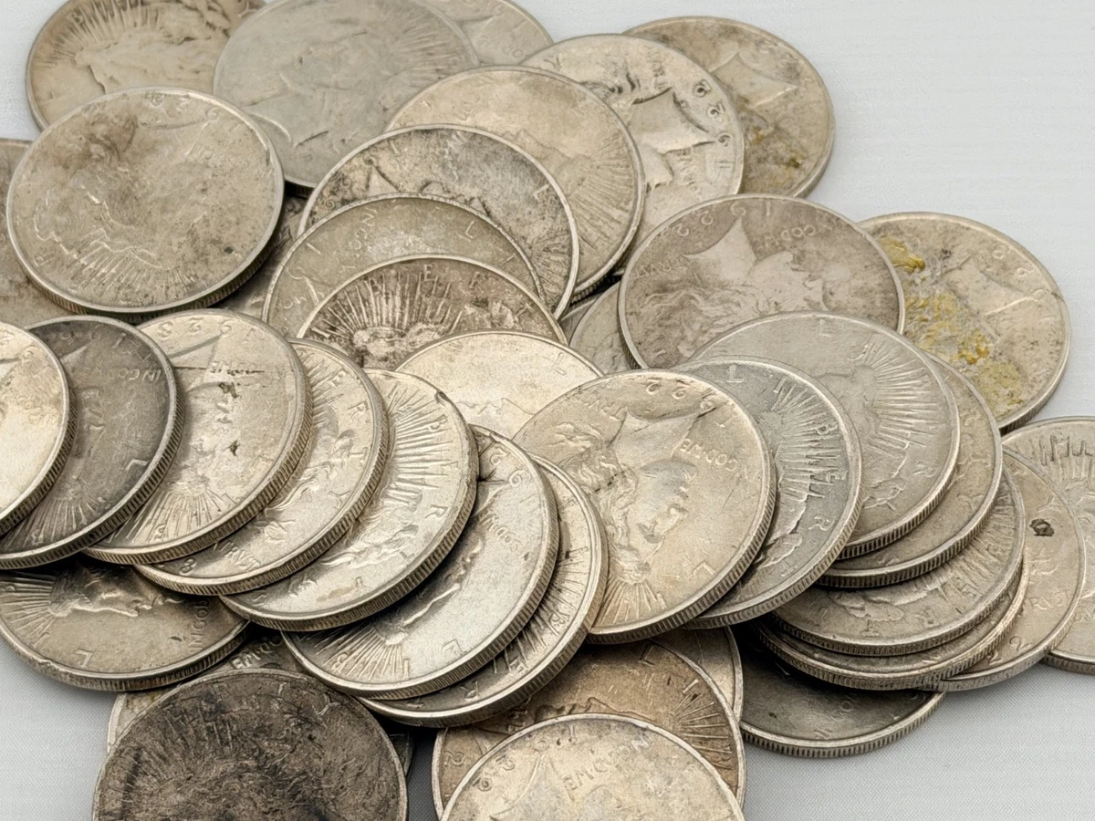 1922年・1924年 平和銀貨 3枚セット 未经认证银1924 年和平元(1921-1935) | eBay
