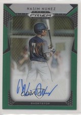 2019 Panini Prizm Draft Picks Auto Green Prizm Nasim Nunez #51 Auto u6m