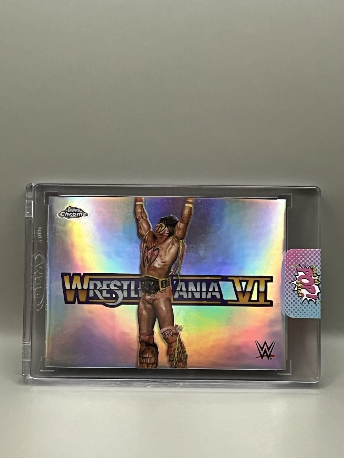 Ultimate Warrior #MNA-UW (Wrestling Cards 2025 Topps Chrome WWE Mania) — is it worth grading?