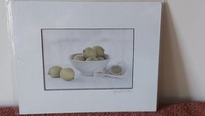 J. Kevin White - Lemons in White Peel - Original Hand Colored Photograph