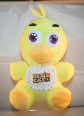 Five Nights at Freddys 9'' Chica Funko FNAF Stuffed Plush Let s Eat!! - Pre-Owned