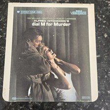 Dial M For Murder ced videodisc Rca Selectavision Grace Kelly