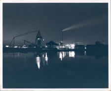 1961 Everett Massachusetts Monsanto Plant Chemical Industry Photo 8X10