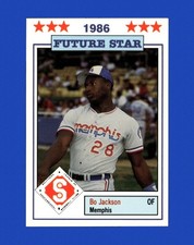 1986 Southern League All-Star Set-Break # 13 Bo Jackson NR-MINT *GMCARDS*