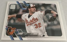 2021 Topps Update Series Baseball Matt Harvey Baltimore Orioles base card #US87