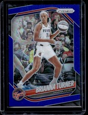 2025 Panini WNBA Prizm Brianna Turner Blue #/199 Fever