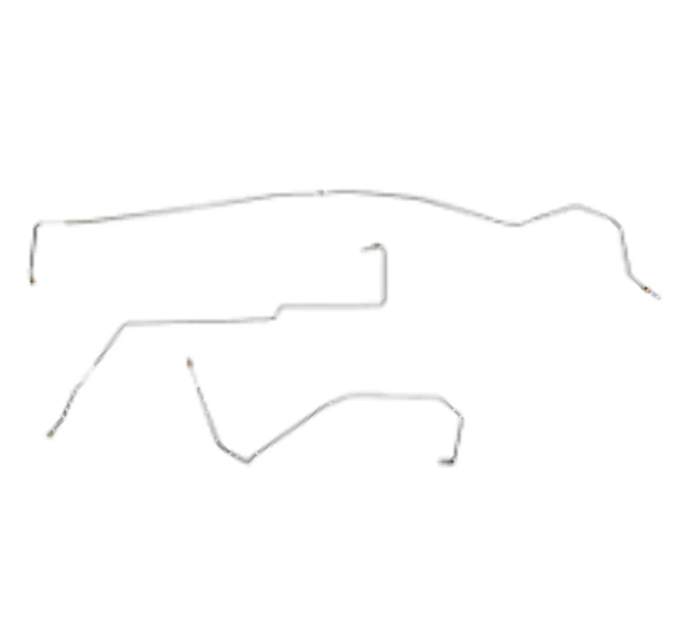 Kit completo de línea de freno trasero para Ford Focus LX 2000-2004 - CBK0209SS-CPP Foto 2 de 3