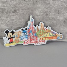 Fridge Magnet Mickey Mouse & Park Attractions Castle Disneyland Paris Exclusive