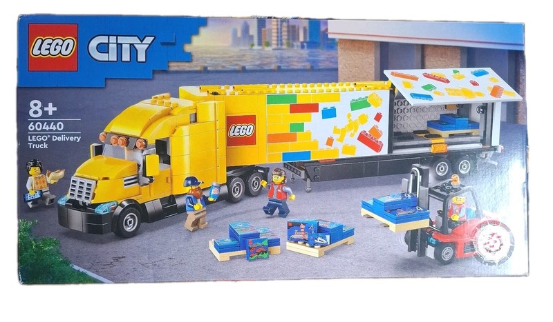 LEGO 60440 City Delivery Truck Yellow 1061 Pieces Brand New Sealed 2024