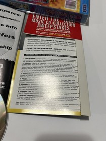 GOOD SHAPE Sonic CD Sega CD 1993 CIB Complete in Box Game Manual Case TESTED