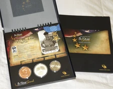 2015 5-Star Generals Profile Collection W/ Silver Dollar Coin