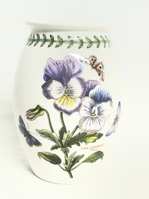 Portmeirion Botanic Garden Viola Hybrida Pansy Medium Vase 6 1/4'' Williams-Ellis