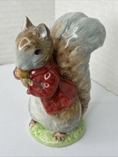 Vintage Beatrix Potter Beswick Porcelain Figurine Timmy Tiptoes Squirrel BP 3b