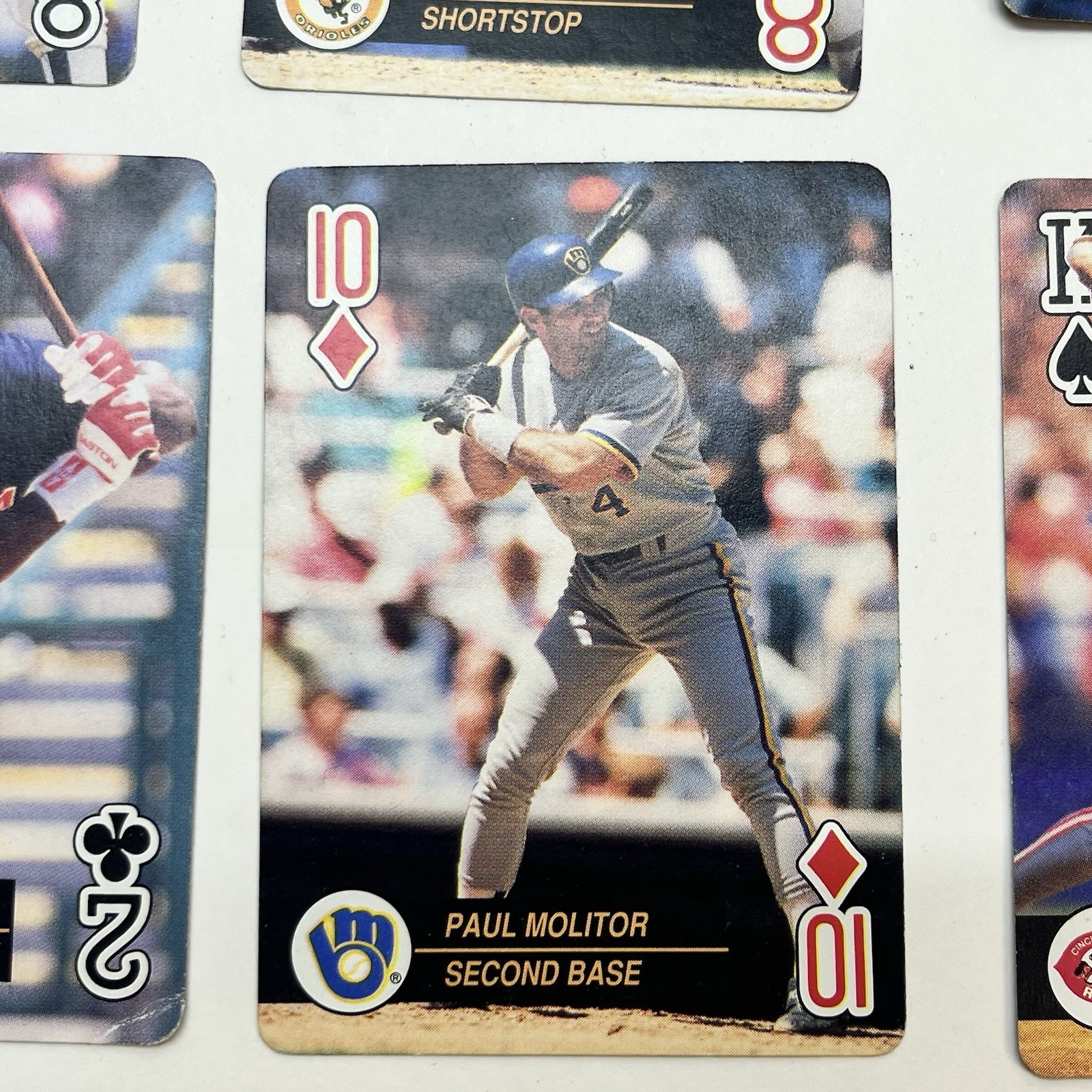 Craft Acrd 1992 u.s. playing card co. baseball lot of 6 cards ephemera crafts junk ...