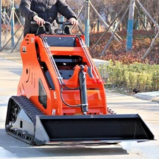 Free Shipping 13.5HP Mini Skid Steer Loader Heavy Duty Gas Engine Electric Start