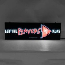 John Player Zigaretten LED Leuchtreklame Leuchtwerbung Schwarz inkl. Netzteil "L