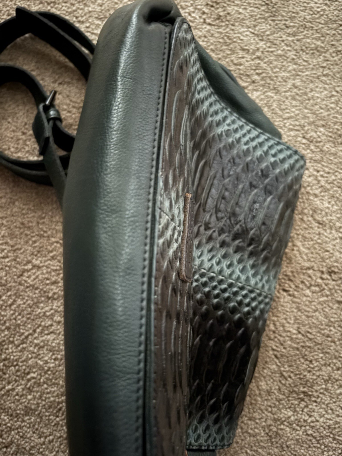 Liebeskind python-embossed leather Crossbody - image 6