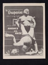 The Grapevine Wrestling Magazine Dusty Rhodes v Harley Race April 24, 1981