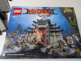 LEGO: Temple of The Ultimate Ultimate Weapon (70617) w/Manual No Figs (Read Des)