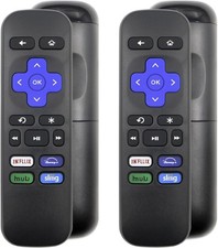   2 Pack  Replacement Remote for Roku-Box-Express-Player-Premiere - NOT for Any T