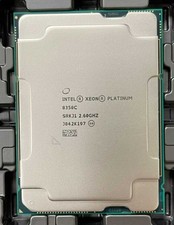Intel Xeon Platinum 8350C CPU 32 core 2.6 GHz Processors TDP 240W