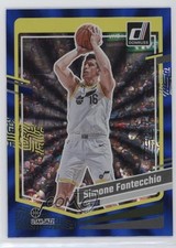 2023-24 Panini Donruss Holo Blue Laser /49 Simone Fontecchio #143 11es