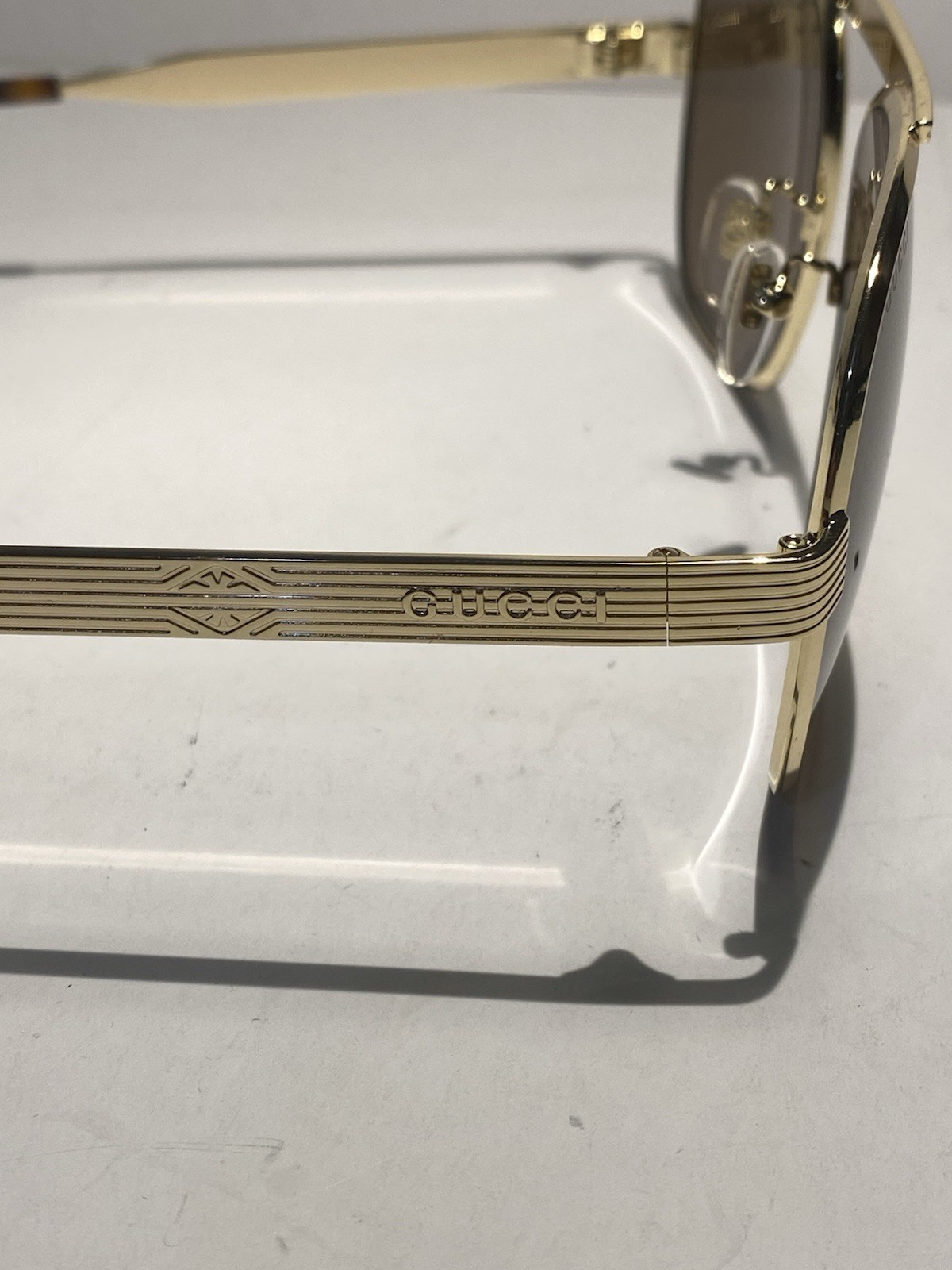 Gucci Sunglasses GG1514S  002 59-19-145 Gold Frames /Brown Lens thumbnail 3