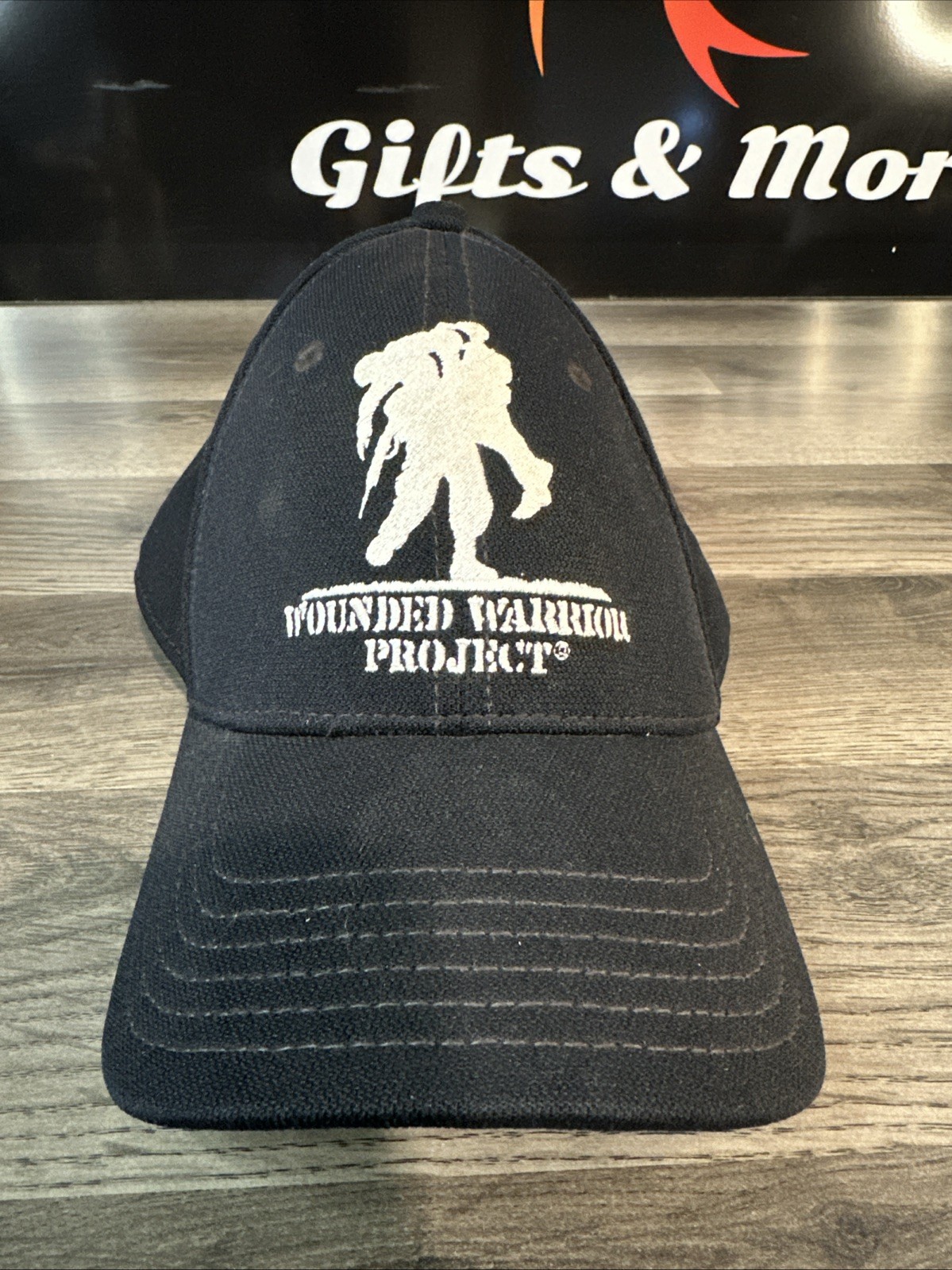 Wounded Warrior Project Fitted Hat Flex Medium/La… - image 1