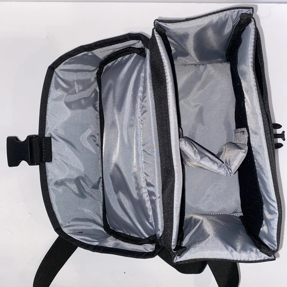 Estuche acolchado para cámara digital Canon SLR correa ajustable para el hombro gadget bolsa dividir Foto 3 de 3