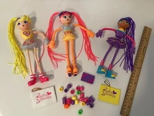 Vintage 1990s Betty Spaghetty Dolls Lot Shop Till You Drop Hannah Zoe Betty Doll