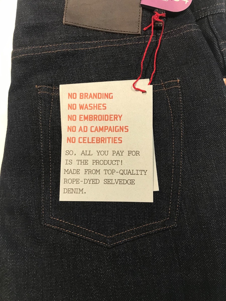 21oz Unbranded Brand Selvedge denim jeans - sz 34 relaxed tapered