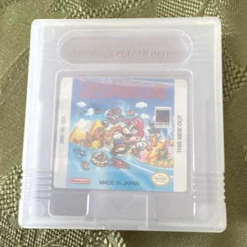 Nintendo Super Mario Land Platformer Game Boy NTSC-U/C Official Game Cartridge